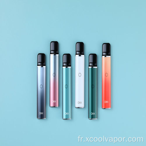 Systèmes Xcool Vape Pod Systems Vaporisateur portable 410 Mah